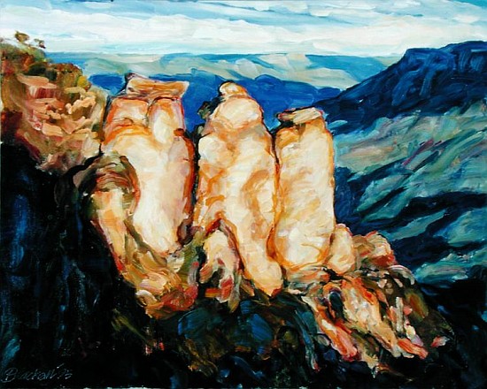 The Three Sisters, 1995 (oil on canvas)  from Ted  Blackall