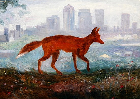 21st Century Fox, 2006 (oil on canvas)  from Terry  Scales