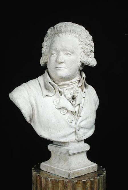 Bust of Mirabeau (1749-91) from Tessier
