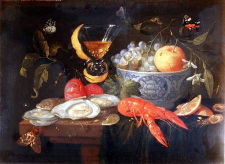 Still Life with Fruit and Shell Fish from the Elder Kessel