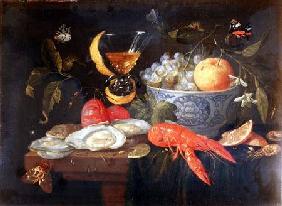 Still Life with Fruit and Shell Fish