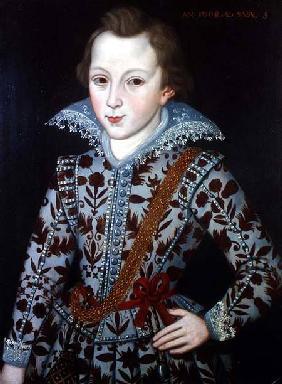 Portrait of a Young Boy, Aged Five