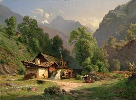 Blacksmith's House in a Valley