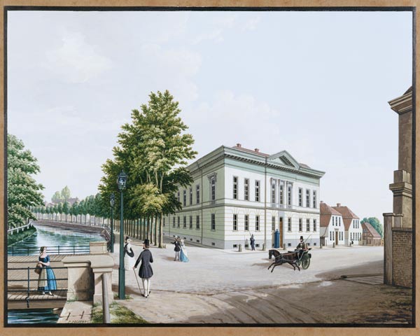 Das Prinzenpalais in Oldenburg from Theodor Presuhn d.Ä.