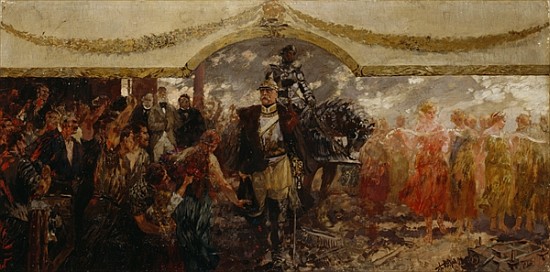 The People Render Homage to Bismarck from Theodor Rocholl