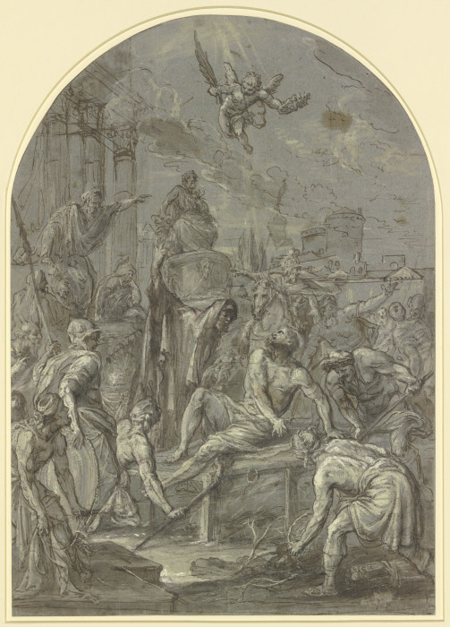 Martyrium des Heiligen Laurentius from Theodor van Thulden