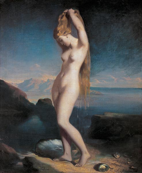 Die aus dem Meer gestiegene Venus. from Théodore Chassériau