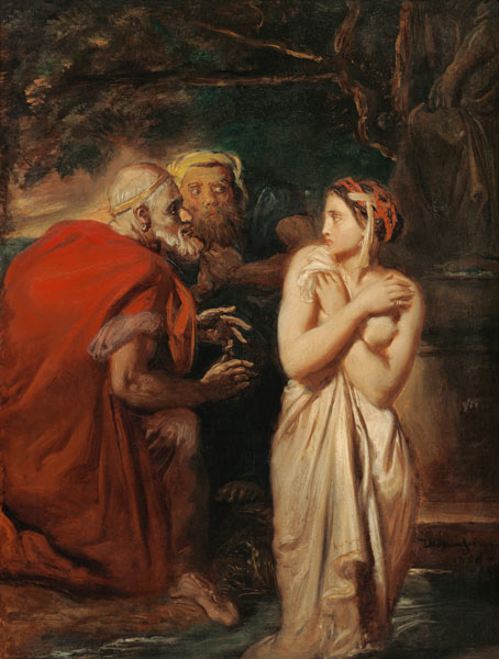Susanna and the Elders from Théodore Chassériau