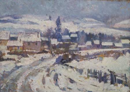 Village under Snow from Theodore Earl Butler