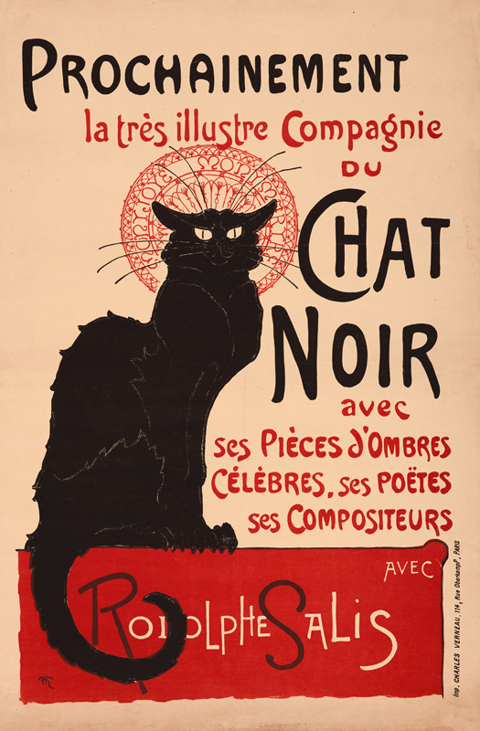 Prochainement, Chat Noir from Théophile-Alexandre Steinlen