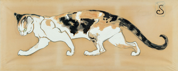The Cat from Théophile-Alexandre Steinlen