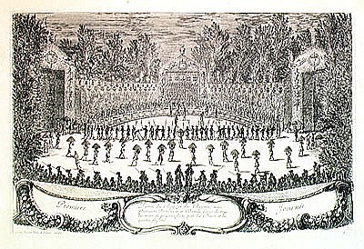 The First Day of the Festival of ''Les Plaisirs de l''Ile Enchantee'', 7th May 1664 from the Younger Silvestre Israel
