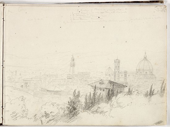 Panorama of Florence from Thomas Cole