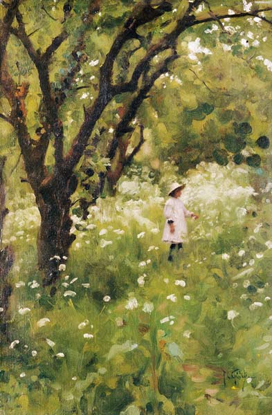 The Orchard from Thomas Cooper Gotch