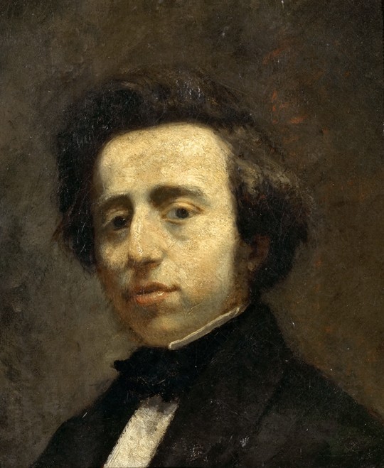 Portrait of Frédéric Chopin from Thomas Couture