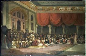 Vertragsschluss zwischen Charles Warre Malet und dem Prinzen von Maratha
