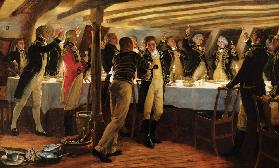 Before Copenhagen: The Ward Room of HMS Elephant, 1st April 1801