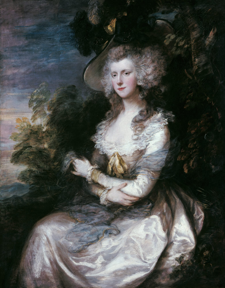 Bildnis Mrs.Thomas Hibbert. from Thomas Gainsborough