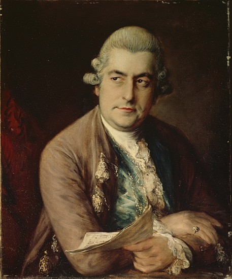 Johann Christian Bach from Thomas Gainsborough
