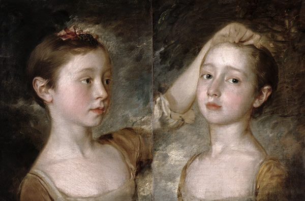 The Painter's Daughters Mary and Margaret from Thomas Gainsborough