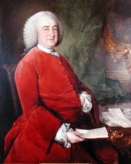 Portrait of Robert Nugent, Lord Clare from Thomas Gainsborough