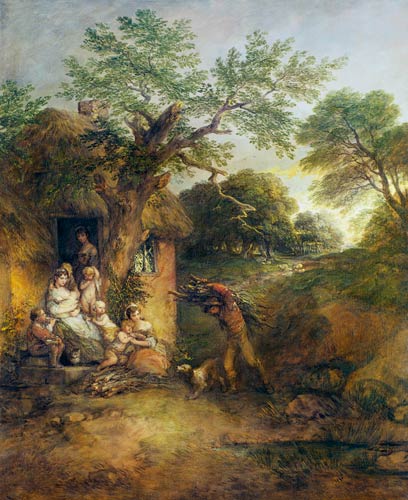 The Woodcutter's House from Thomas Gainsborough