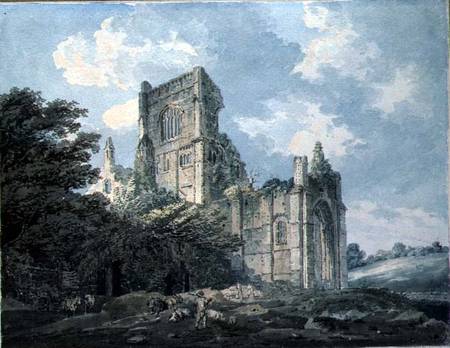 Kirkstall Abbey, Yorkshire from Thomas Girtin