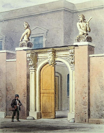 The Entrance to Joiners'' Hall from Thomas Hosmer Shepherd
