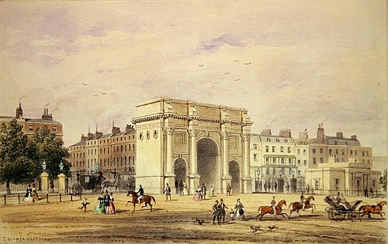 The Marble Arch from Thomas Hosmer Shepherd