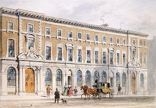 The New Building of Merchant Taylors and Hall from Thomas Hosmer Shepherd