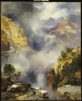 Der Canyon im Nebel