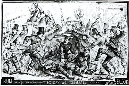 The Day We Celebrate,from ''Harpers Weekly''1867 from Thomas Nast