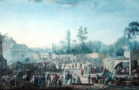 View of the Tuileries from the Place de la Revolution from Thomas Naudet