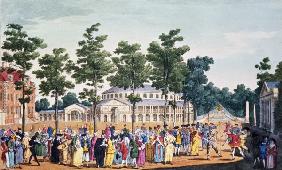 London, rotunda in the Ranelagh Gardens