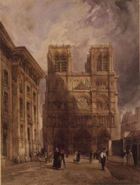 The Cathedral of Notre Dame, Paris from Thomas Shotter Boys