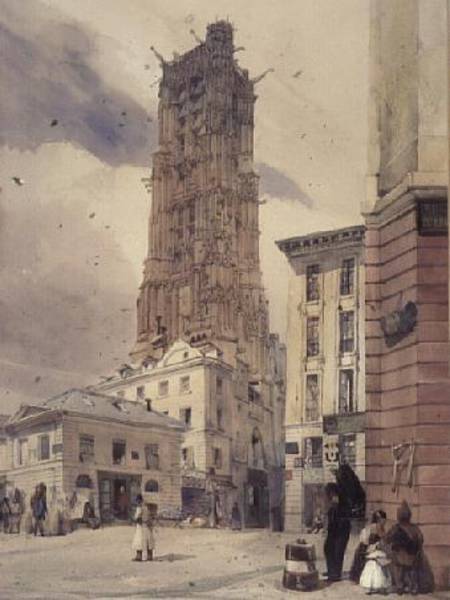 The Tower of St. Jacques, Paris from Thomas Shotter Boys