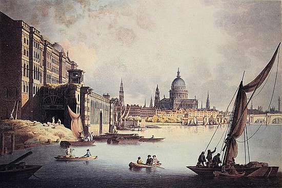 View of Somerset House and the Thames from Thomas Snr. Malton