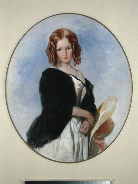 A Portrait Study of a Young Lady from Thomas Uwins