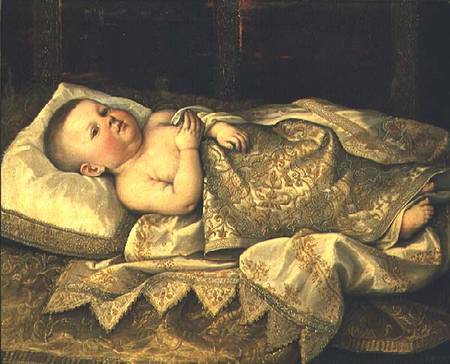 Portrait of Prince Leopold de' Medici as a Baby from Tiberio di Tito