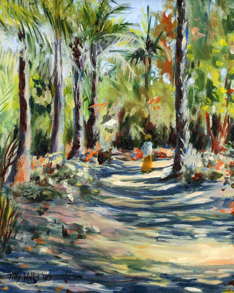 The Bush Road, 2005 (oil on canvas)  from Tilly  Willis