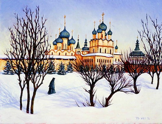 Russian Winter, 2004 (oil on canvas)  from Tilly  Willis
