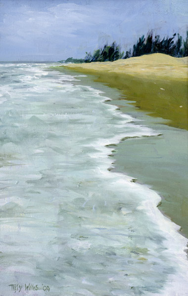 The Beach, 2004 (oil on canvas)  from Tilly  Willis