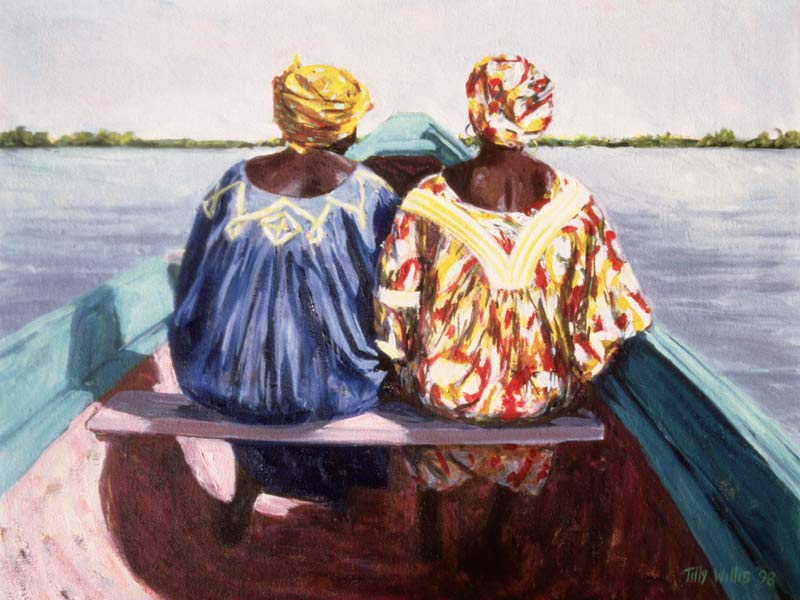 To the Island, 1998 (oil on canvas)  from Tilly  Willis
