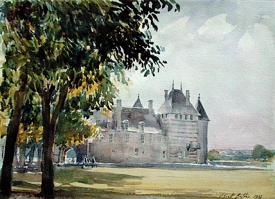 Chateau Epoisses, Burgundy, 1995 (w/c on paper)  from Tim  Scott Bolton