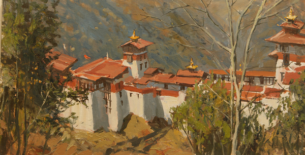 Trongsa Dzong from Tim  Scott Bolton