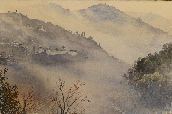 Trongsa Dzong from Tim  Scott Bolton