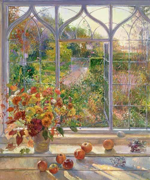 Autumn Windows, 1993 (oil on canvas)  from Timothy  Easton