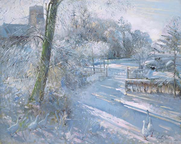 Hoar Frost Morning, 1996 (oil on canvas)  from Timothy  Easton