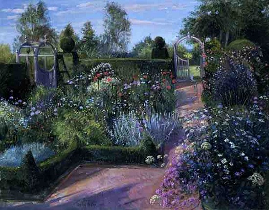 Two Gateways in the Herb Garden, 1995 (oil on canvas)  from Timothy  Easton
