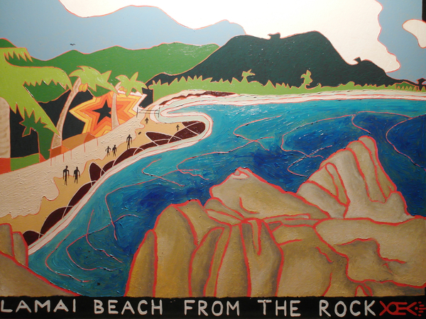 Lamai Beach from the rock from Timothy Nathan Joel Timothy Nathan Joel